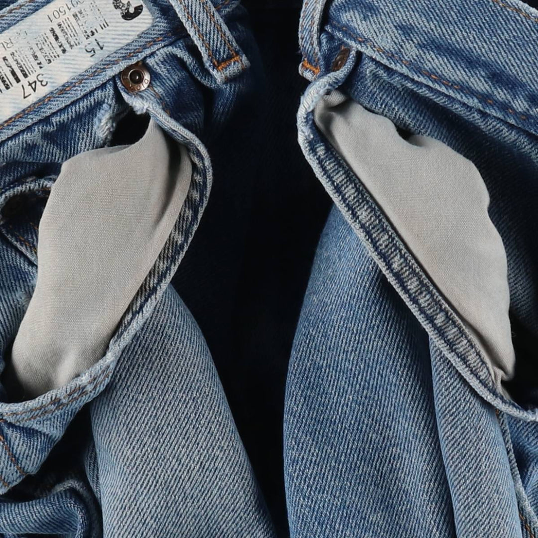 Dickies Regular Fit Straight Denim Pants, Men's, Size W33 cotton blue type Vintage Second Hand