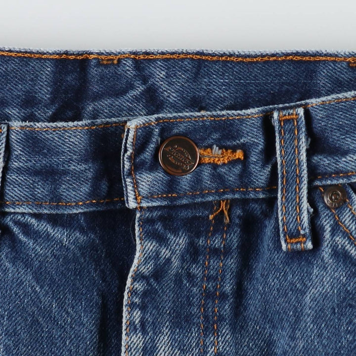 Dickies Straight Denim Pants for Men, W33 equivalent unclear blue type Vintage Second Hand