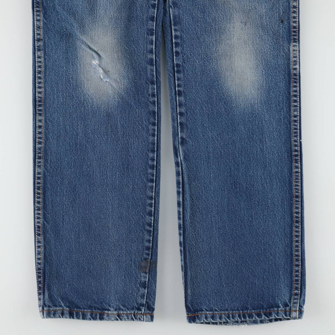Dickies Straight Denim Pants for Men, W33 equivalent unclear blue type Vintage Second Hand