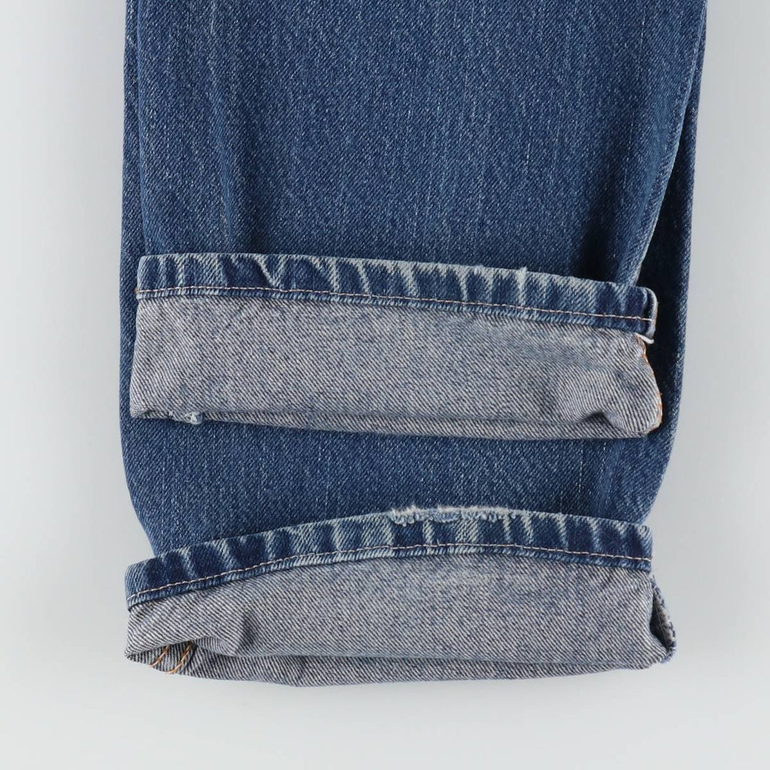 Dickies Straight Denim Pants for Men, W33 equivalent unclear blue type Vintage Second Hand
