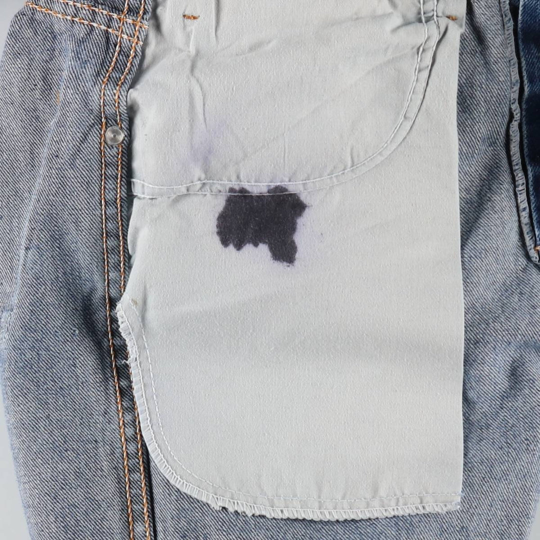 Dickies Straight Denim Pants for Men, W33 equivalent unclear blue type Vintage Second Hand