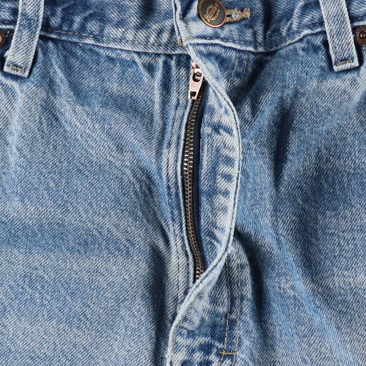 Dickies tapered denim pants for men, equivalent to W35 unclear Blue type light blue Vintage Second Hand