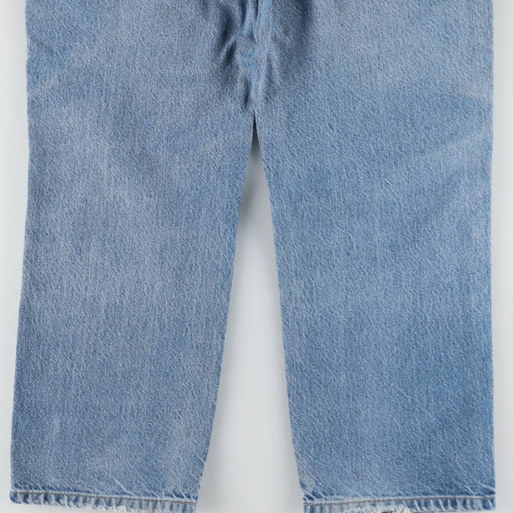 Dickies tapered denim pants for men, equivalent to W35 unclear Blue type light blue Vintage Second Hand