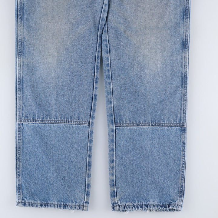 Dickies Relaxed Fit Double Knee Denim Pants, Men's Size W32 (approx.) cotton blue type Vintage Second Hand