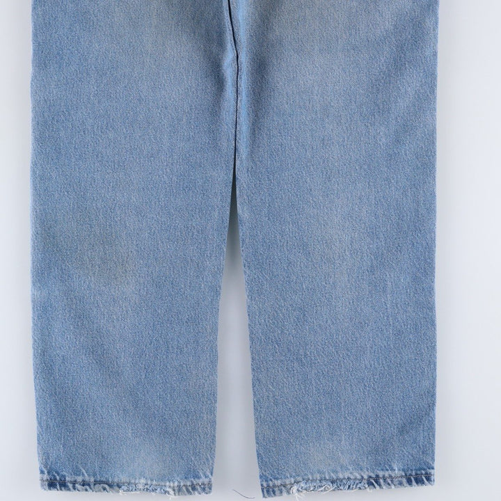 Dickies Relaxed Fit Double Knee Denim Pants, Men's Size W32 (approx.) cotton blue type Vintage Second Hand