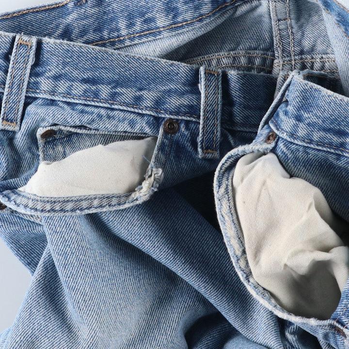 Dickies Relaxed Fit Double Knee Denim Pants, Men's Size W32 (approx.) cotton blue type Vintage Second Hand