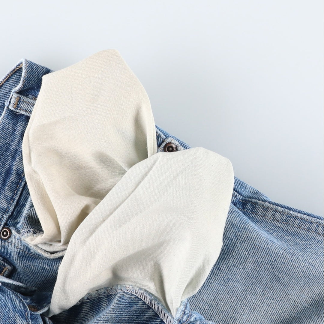 Dickies Relaxed Fit Double Knee Denim Pants, Men's Size W32 (approx.) cotton blue type Vintage Second Hand