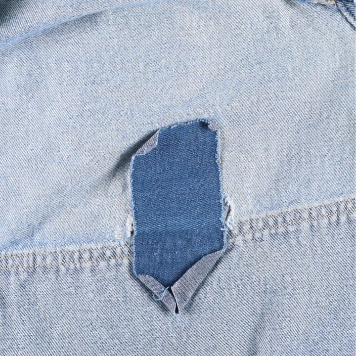 Dickies Relaxed Fit Double Knee Denim Pants, Men's Size W32 (approx.) cotton blue type Vintage Second Hand
