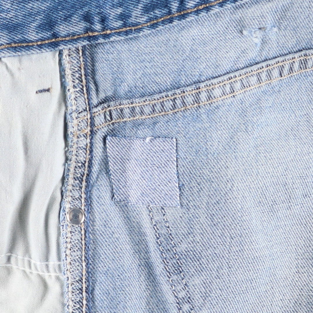 Dickies Relaxed Fit Double Knee Denim Pants, Men's Size W32 (approx.) cotton blue type Vintage Second Hand