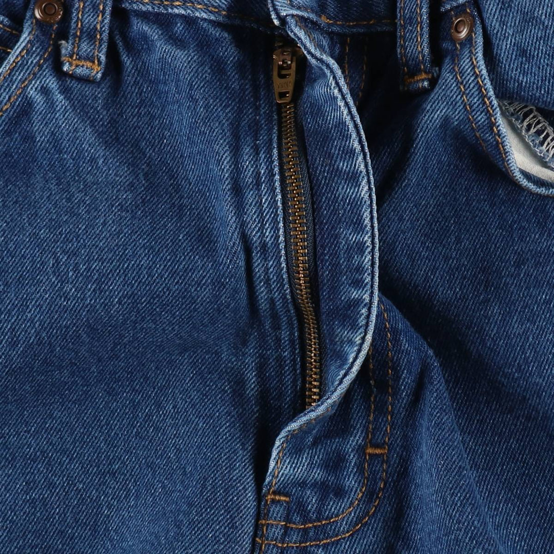 Dickies tapered denim pants for men, equivalent to W33 cotton navy blue type Vintage Second Hand