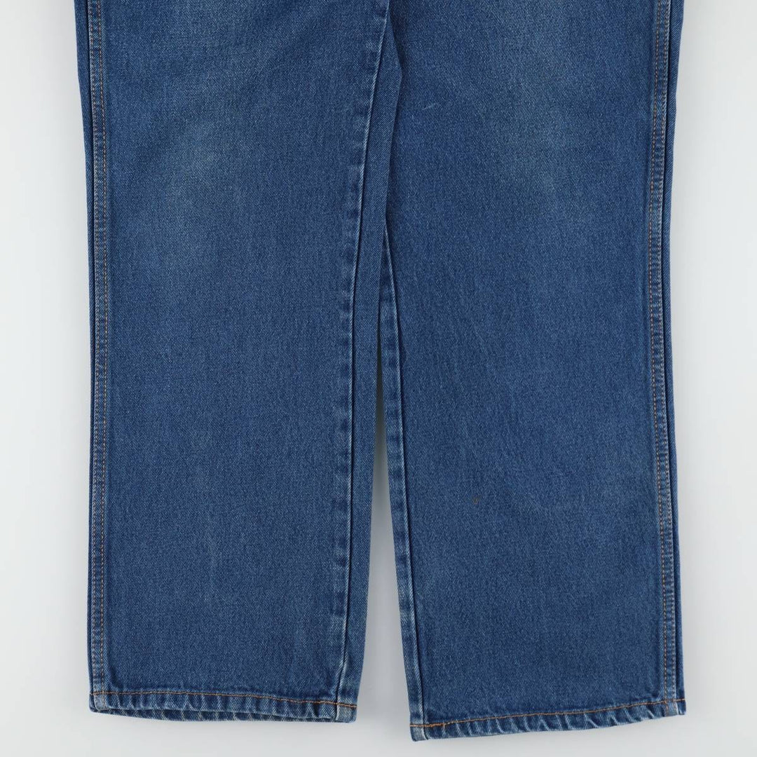 Dickies tapered denim pants for men, equivalent to W33 cotton navy blue type Vintage Second Hand