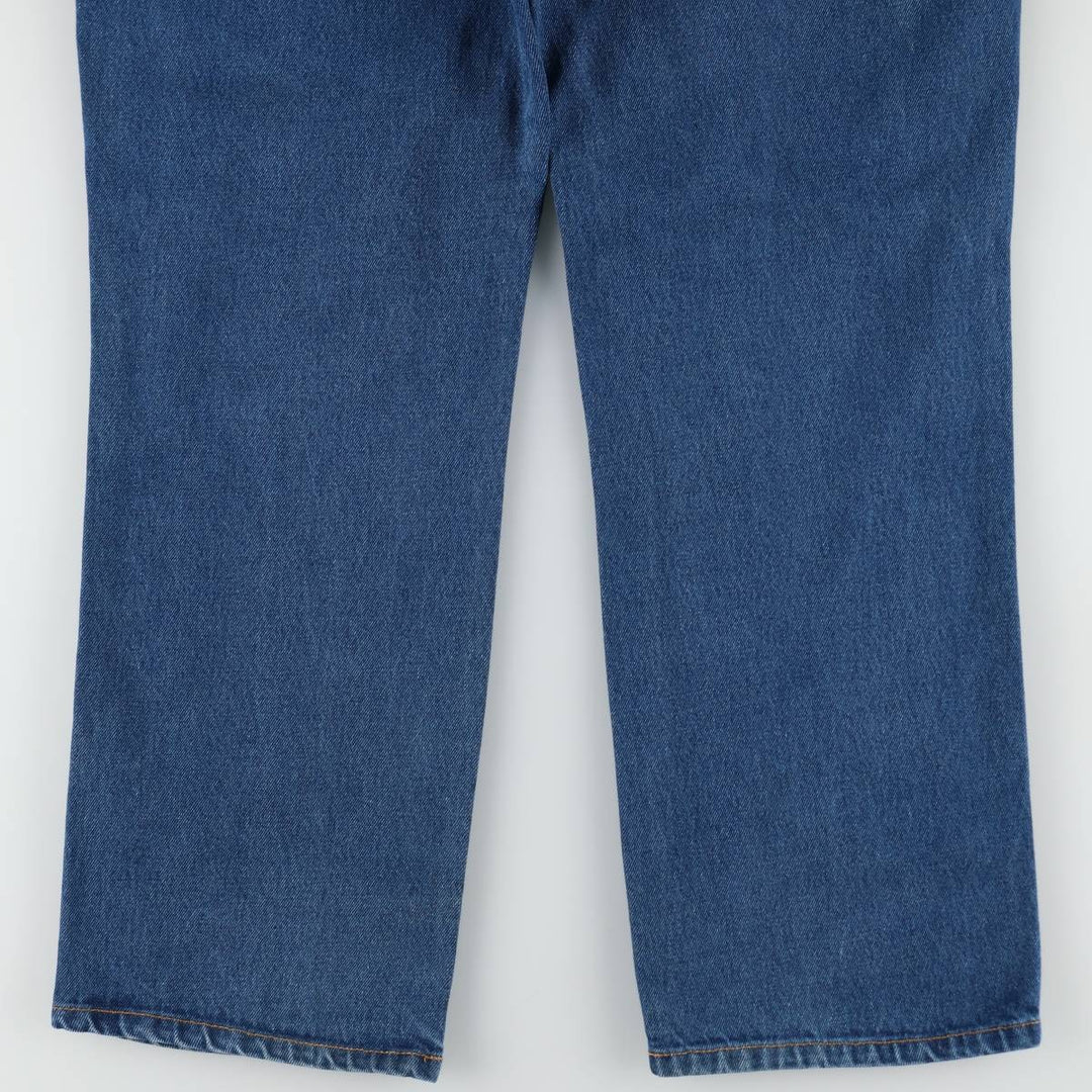 Dickies tapered denim pants for men, equivalent to W33 cotton navy blue type Vintage Second Hand