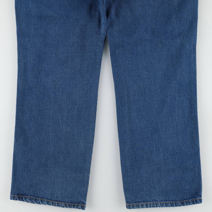 Dickies tapered denim pants for men, equivalent to W33 cotton navy blue type Vintage Second Hand