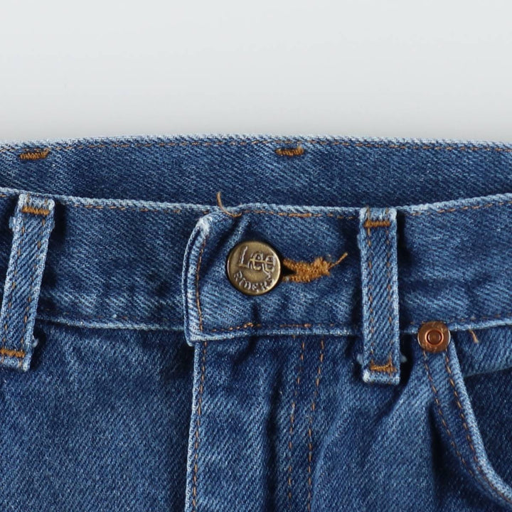 80s-90'S Lee RIDERS Straight Denim Pants, Made in USA, Men's W31 (approx.), Vintage cotton blue type Vintage Second Hand