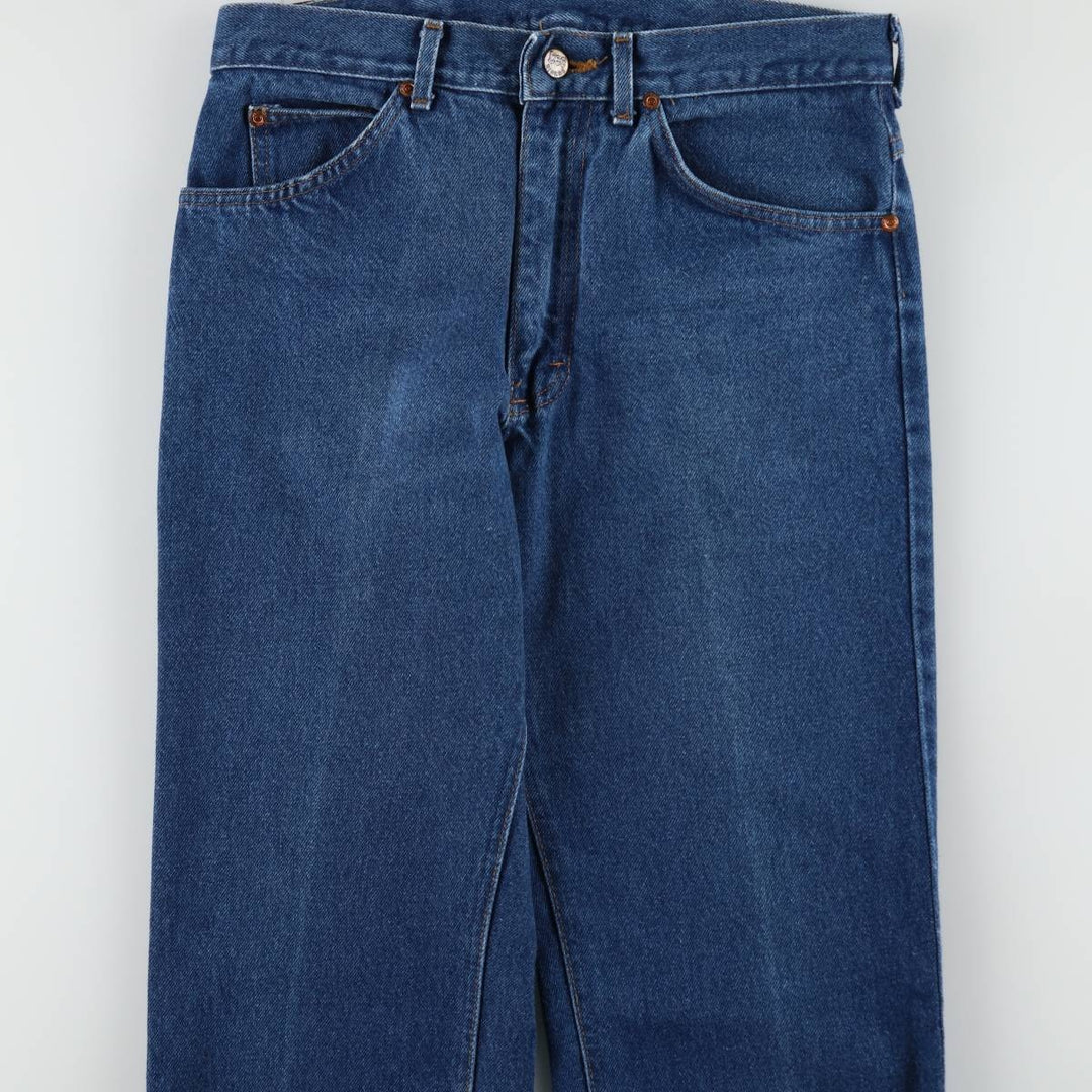 80s-90'S Lee RIDERS Straight Denim Pants, Made in USA, Men's W31 (approx.), Vintage cotton blue type Vintage Second Hand