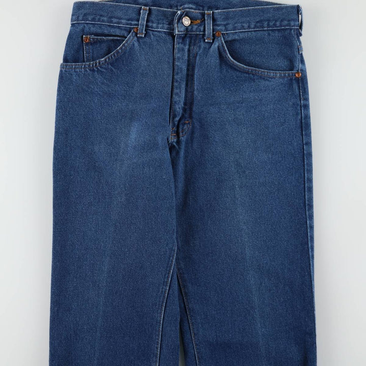 80s-90'S Lee RIDERS Straight Denim Pants, Made in USA, Men's W31 (approx.), Vintage cotton blue type Vintage Second Hand