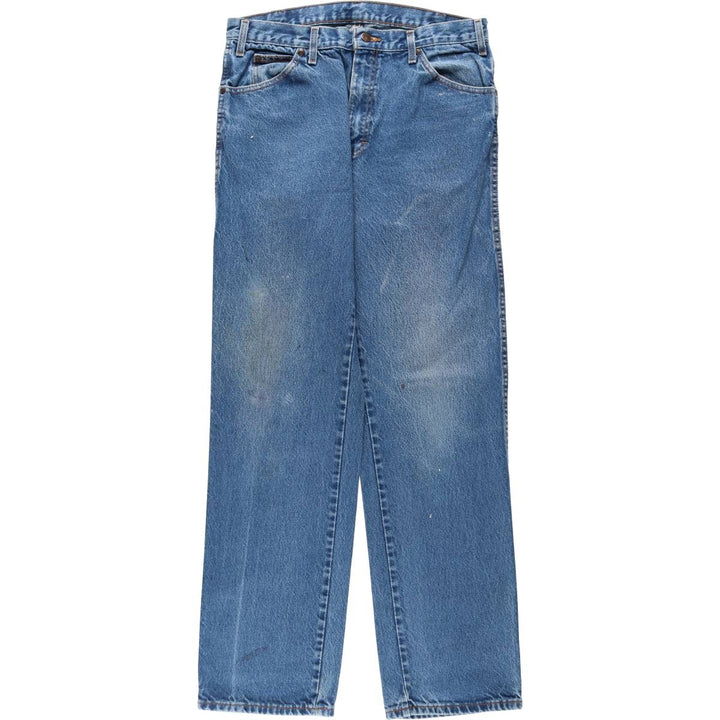 Dickies Straight Denim Pants for Men, W34 equivalent cotton blue type Vintage Second Hand