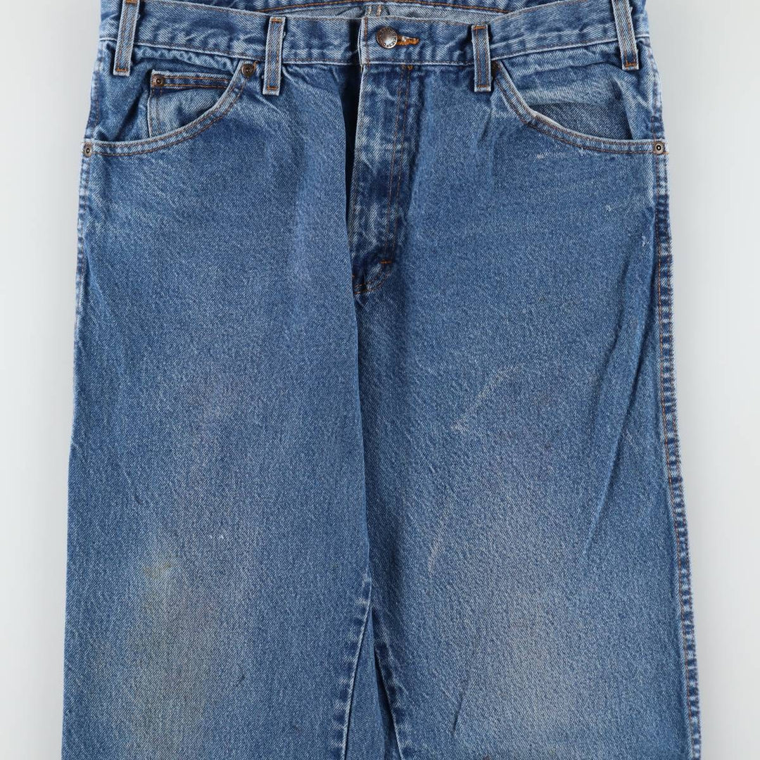 Dickies Straight Denim Pants for Men, W34 equivalent cotton blue type Vintage Second Hand