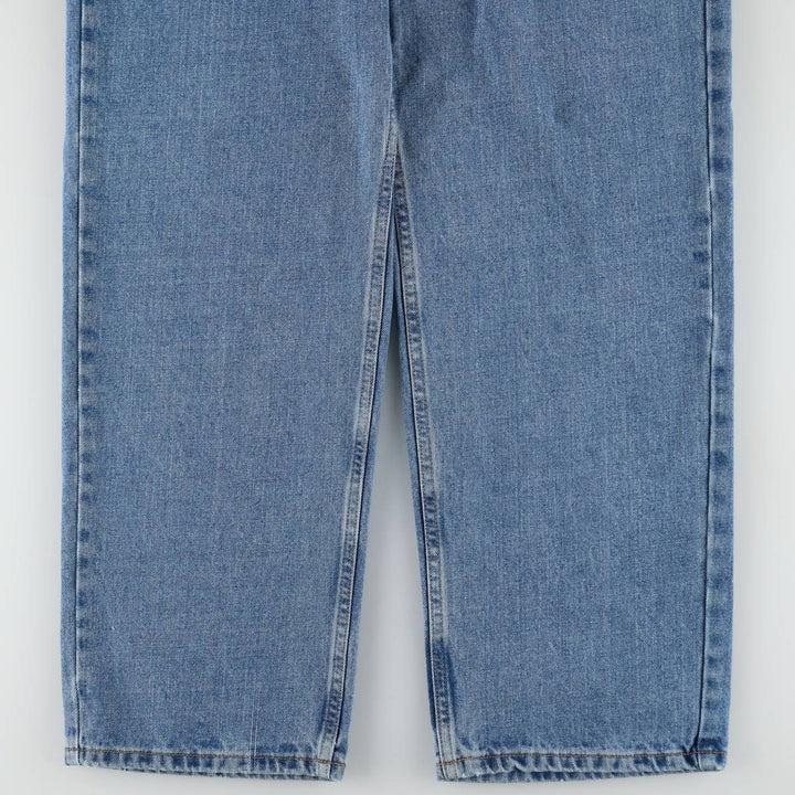 Ralph Lauren POLO JEANS COMPANY LOOSE FIT Straight Denim Pants, Men's W37 (approx.) cotton blue type Vintage Second Hand