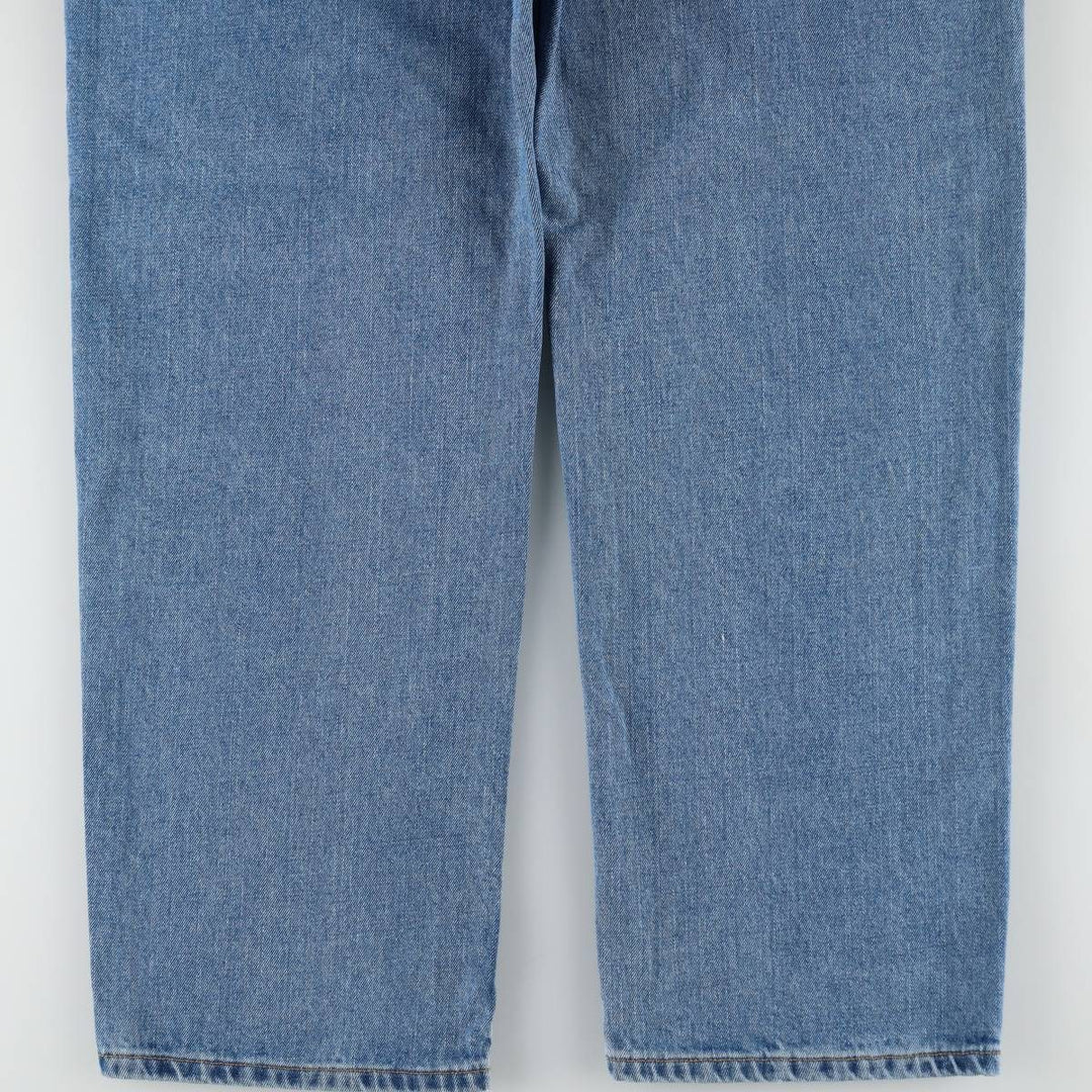 Ralph Lauren POLO JEANS COMPANY LOOSE FIT Straight Denim Pants, Men's W37 (approx.) cotton blue type Vintage Second Hand