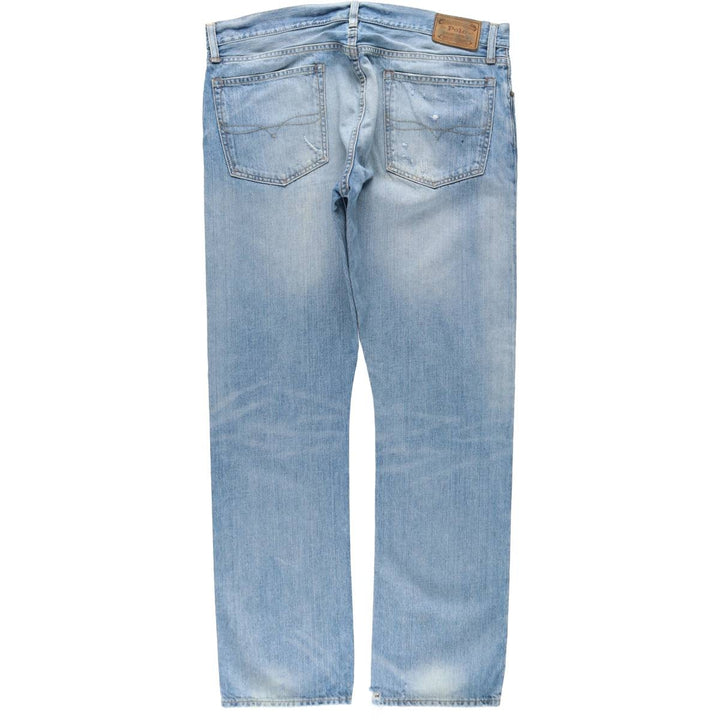 Ralph Lauren Polo Ralph Lauren Straight Denim Pants, Men's Size W38 (approx.) cotton blue type Vintage Second Hand