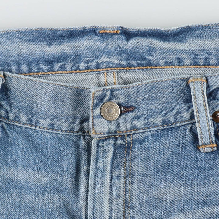 Ralph Lauren Polo Ralph Lauren Straight Denim Pants, Men's Size W38 (approx.) cotton blue type Vintage Second Hand