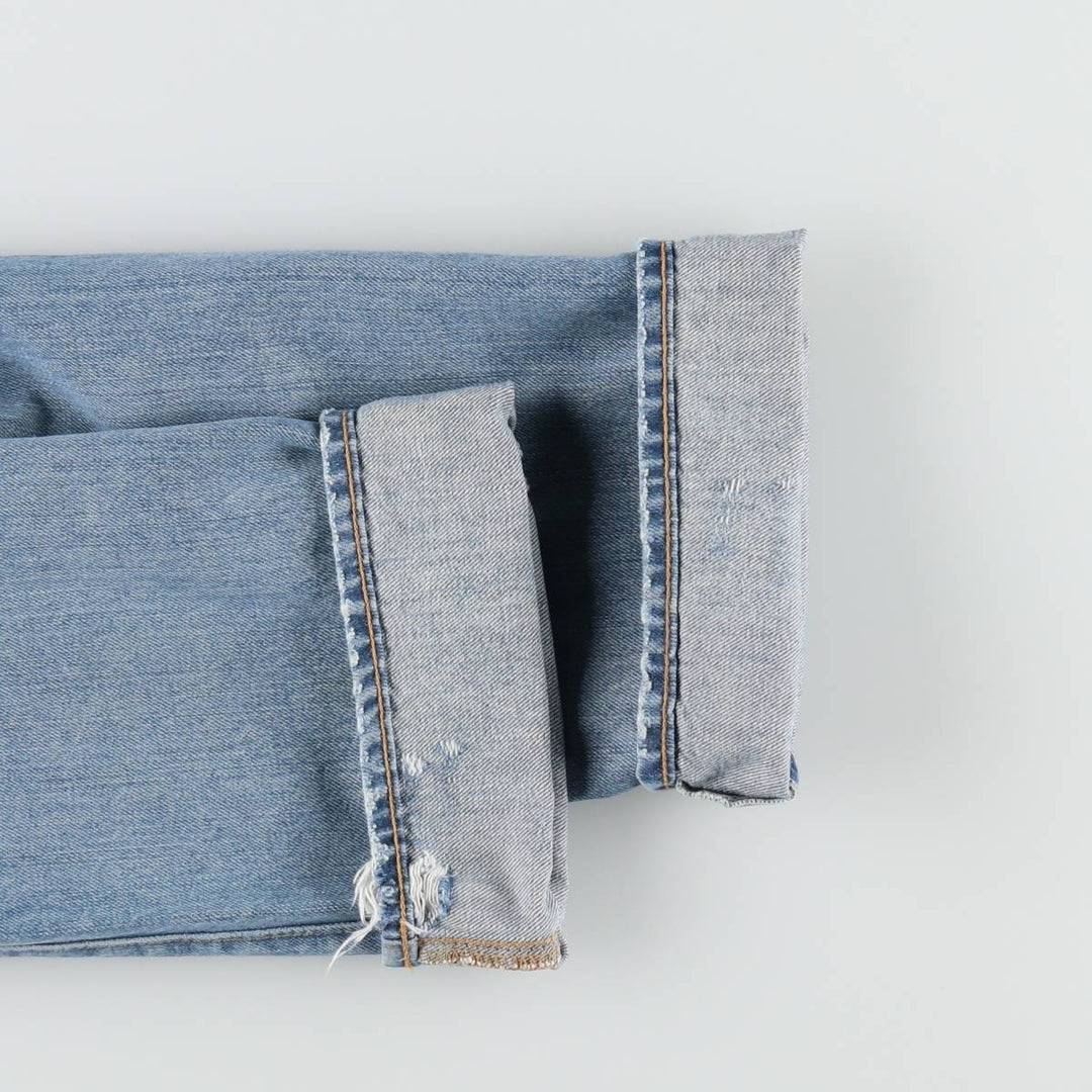 Ralph Lauren Polo Ralph Lauren Straight Denim Pants, Men's Size W38 (approx.) cotton blue type Vintage Second Hand