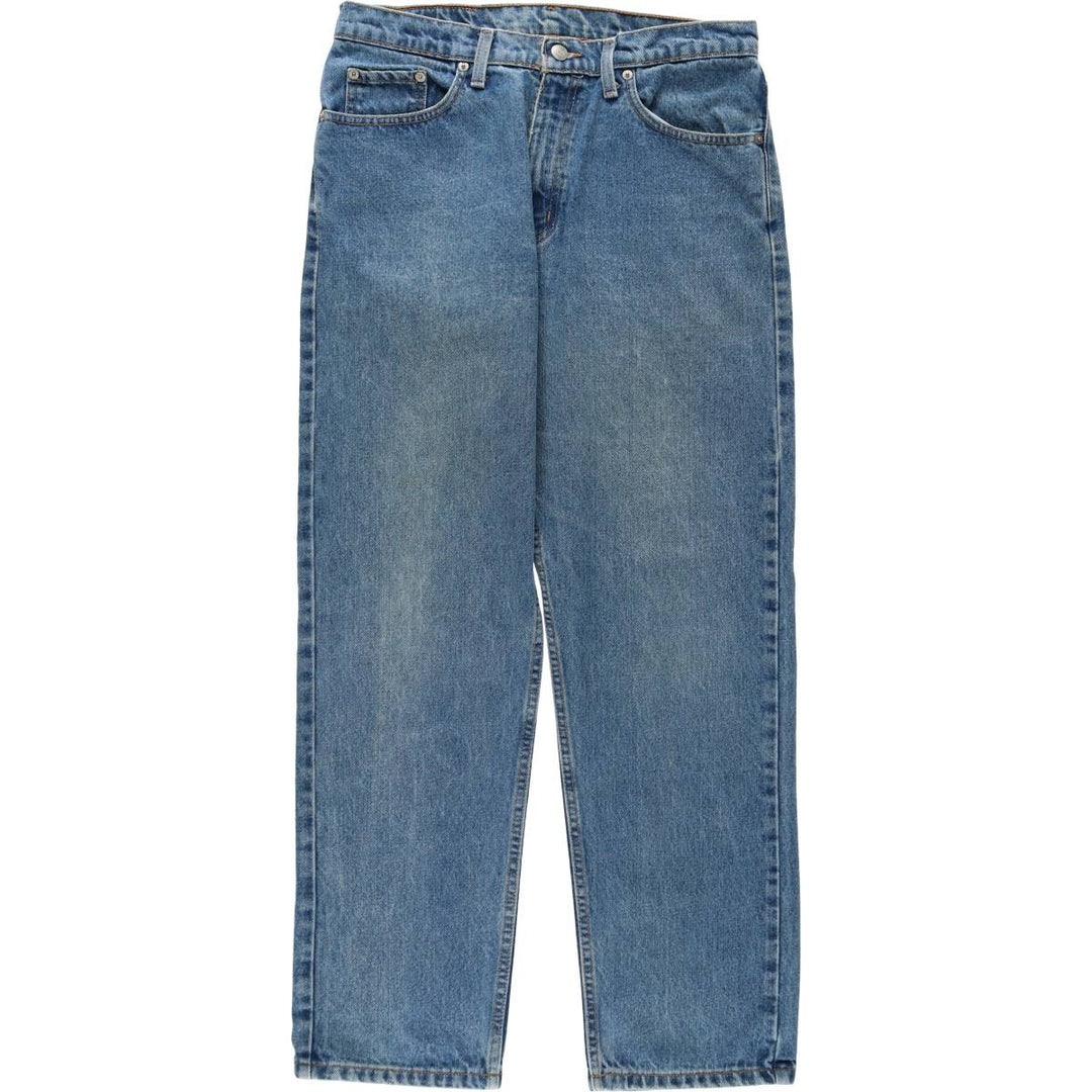 Ralph Lauren POLO JEANS COMPANY RELAXED tapered denim pants for men, equivalent to W32 cotton blue type Vintage Second Hand