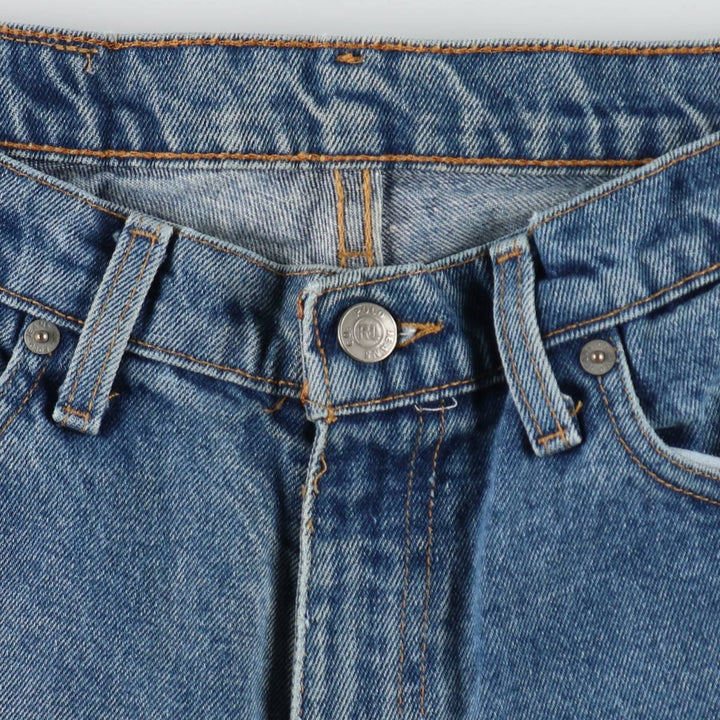 Ralph Lauren POLO JEANS COMPANY RELAXED tapered denim pants for men, equivalent to W32 cotton blue type Vintage Second Hand