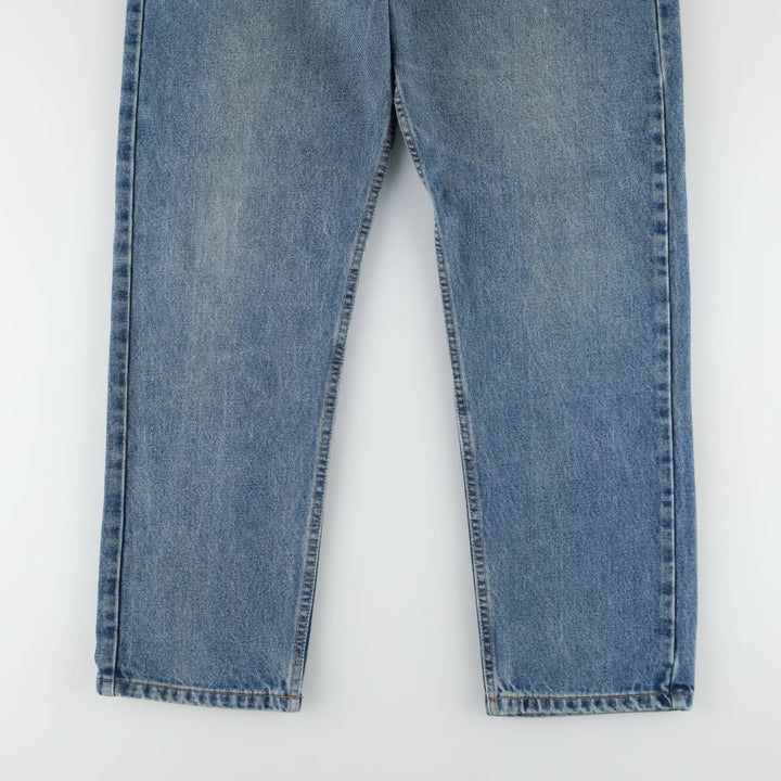 Ralph Lauren POLO JEANS COMPANY RELAXED tapered denim pants for men, equivalent to W32 cotton blue type Vintage Second Hand