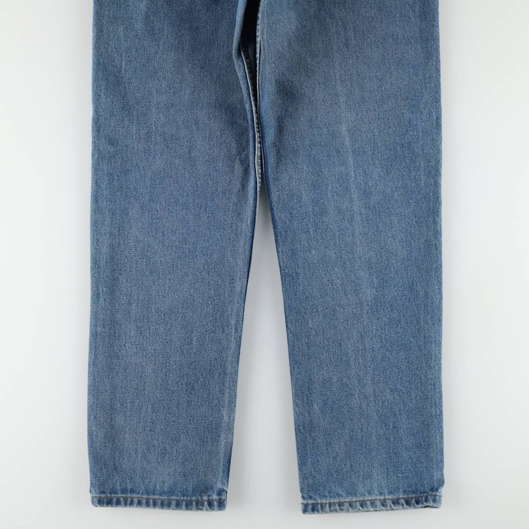 Ralph Lauren POLO JEANS COMPANY RELAXED tapered denim pants for men, equivalent to W32 cotton blue type Vintage Second Hand