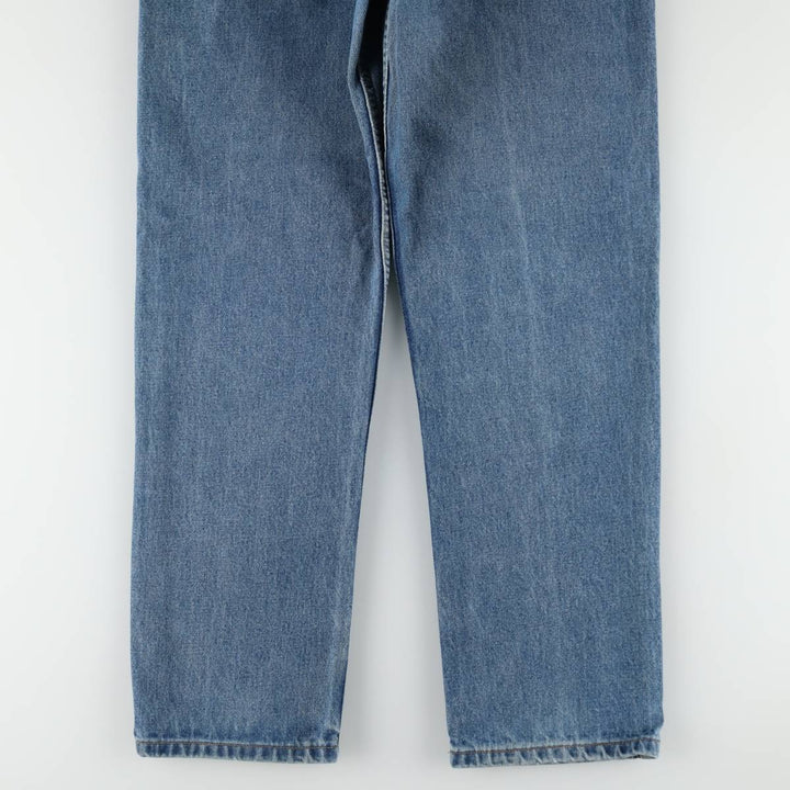 Ralph Lauren POLO JEANS COMPANY RELAXED tapered denim pants for men, equivalent to W32 cotton blue type Vintage Second Hand