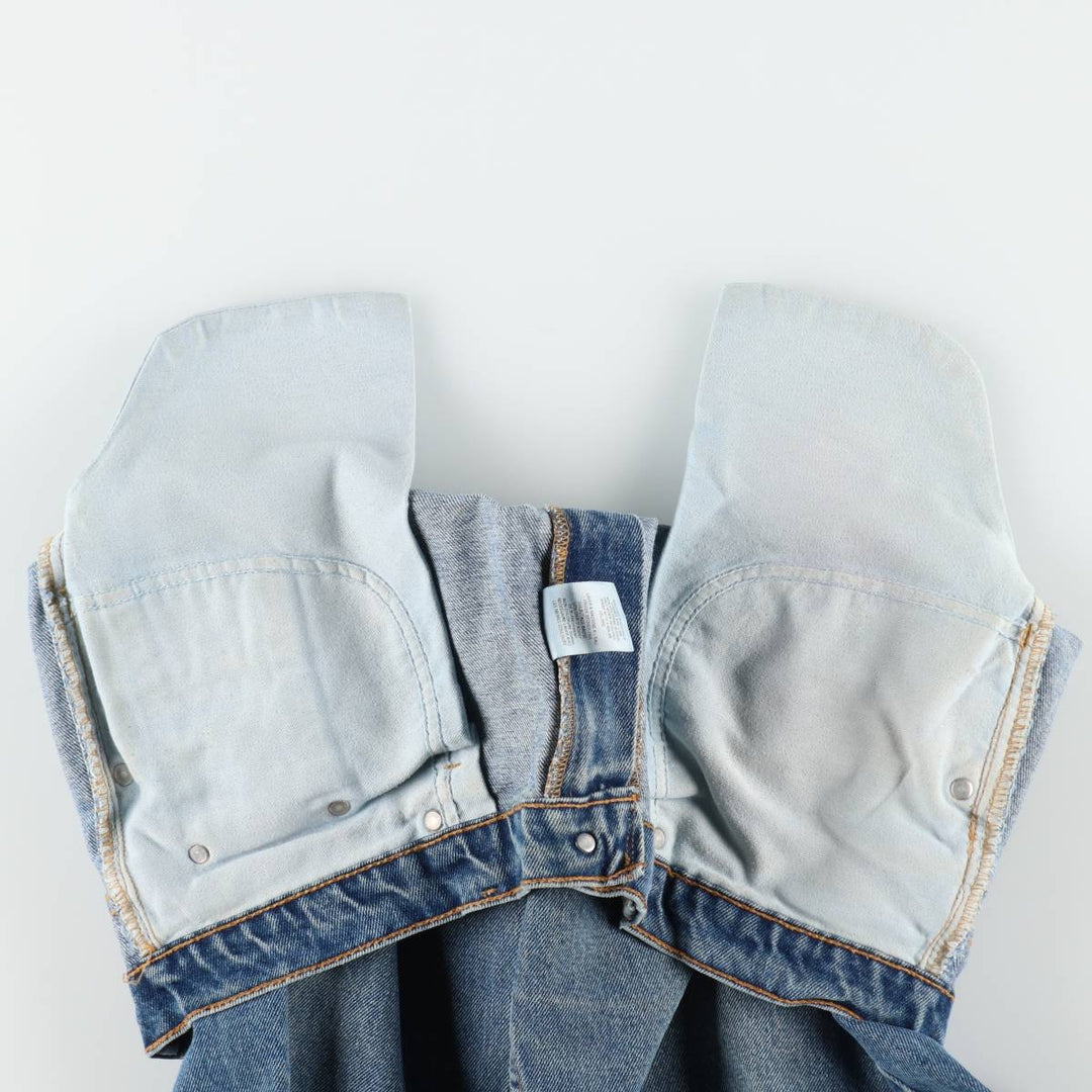 Ralph Lauren POLO JEANS COMPANY RELAXED tapered denim pants for men, equivalent to W32 cotton blue type Vintage Second Hand