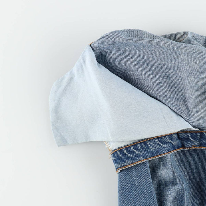 Ralph Lauren POLO JEANS COMPANY RELAXED tapered denim pants for men, equivalent to W32 cotton blue type Vintage Second Hand