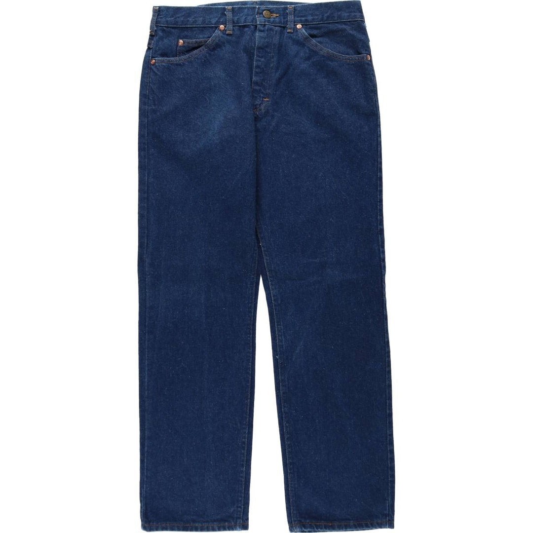 Lee Tapered Denim Pants, Made in USA, Men's Size W32 (approx.) cotton blue type Vintage Second Hand