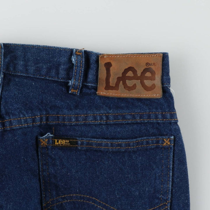 Lee Tapered Denim Pants, Made in USA, Men's Size W32 (approx.) cotton blue type Vintage Second Hand