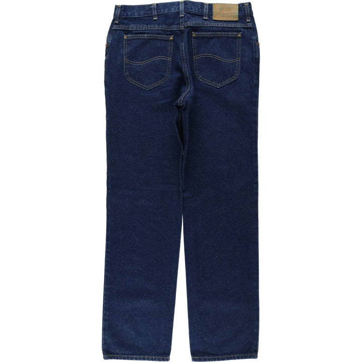 Lee Tapered Denim Pants, Made in USA, Men's, Size W34 cotton blue type Vintage Second Hand