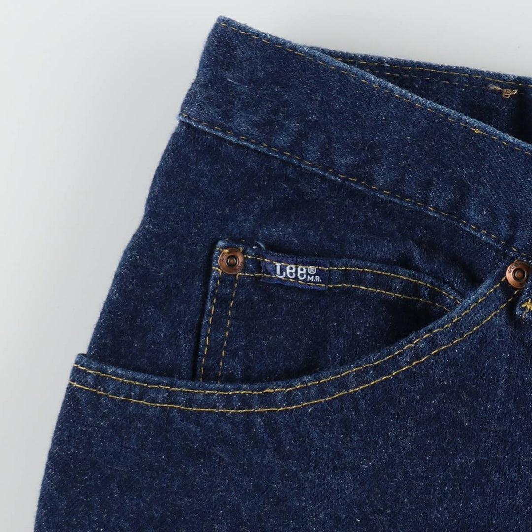 Lee Tapered Denim Pants, Made in USA, Men's, Size W34 cotton blue type Vintage Second Hand