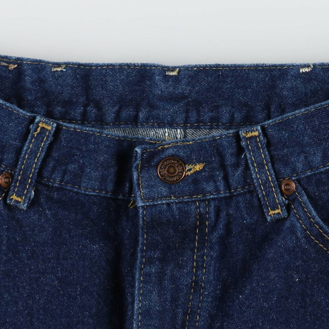 Lee Tapered Denim Pants, Made in USA, Men's, Size W34 cotton blue type Vintage Second Hand