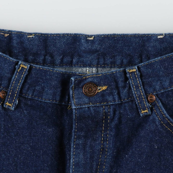 Lee Tapered Denim Pants, Made in USA, Men's, Size W34 cotton blue type Vintage Second Hand