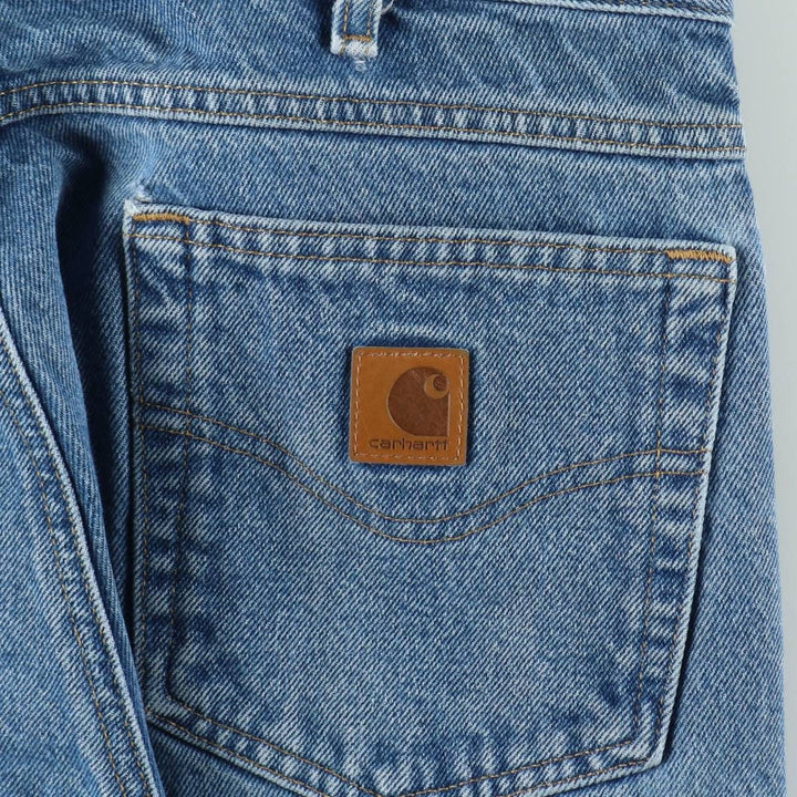 Carhartt Tapered Denim Pants for Men, W35 equivalent cotton blue type Vintage Second Hand