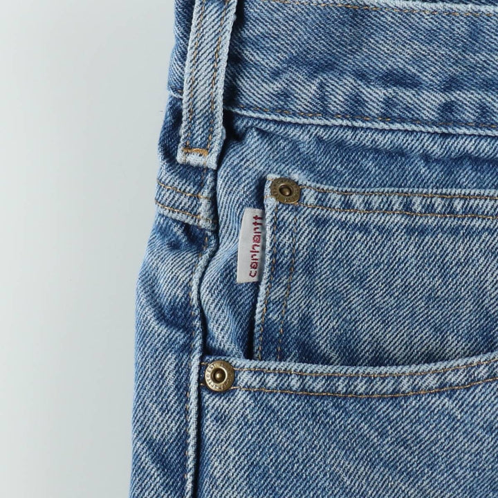 Carhartt Tapered Denim Pants for Men, W35 equivalent cotton blue type Vintage Second Hand