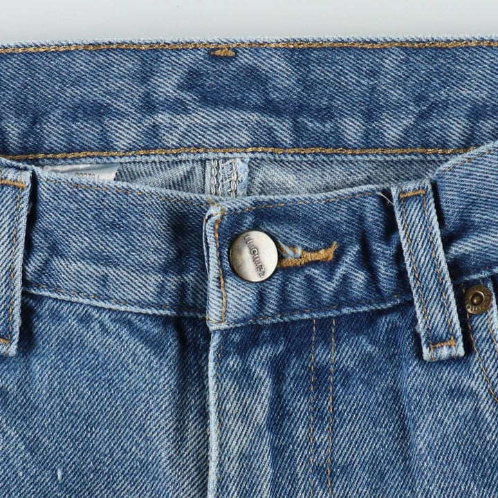Carhartt Tapered Denim Pants for Men, W35 equivalent cotton blue type Vintage Second Hand