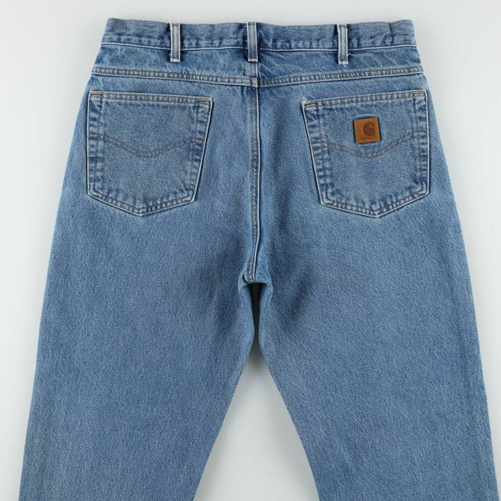 Carhartt Tapered Denim Pants for Men, W35 equivalent cotton blue type Vintage Second Hand