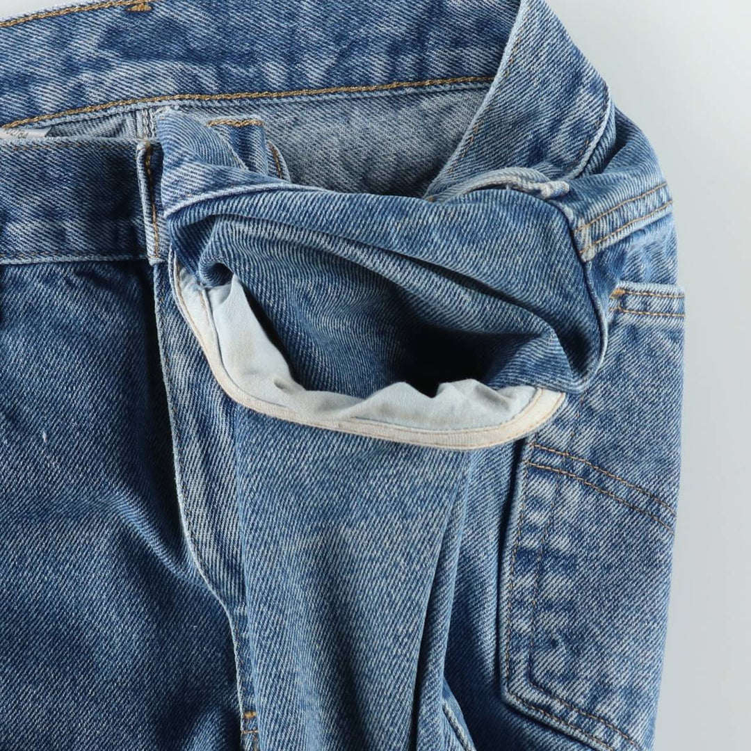 Carhartt Tapered Denim Pants for Men, W35 equivalent cotton blue type Vintage Second Hand