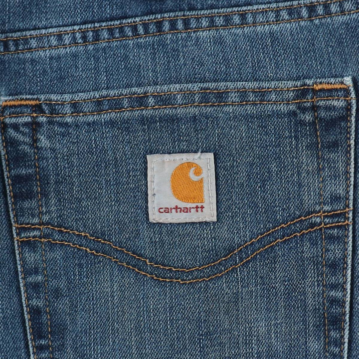 Carhartt Relaxed Fit Tapered Denim Pants for Men, W37 cotton blue type Vintage Second Hand