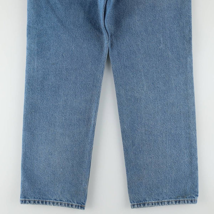 Carhartt Relaxed Fit Tapered Denim Pants for Men, W34 equivalent cotton blue type Vintage Second Hand