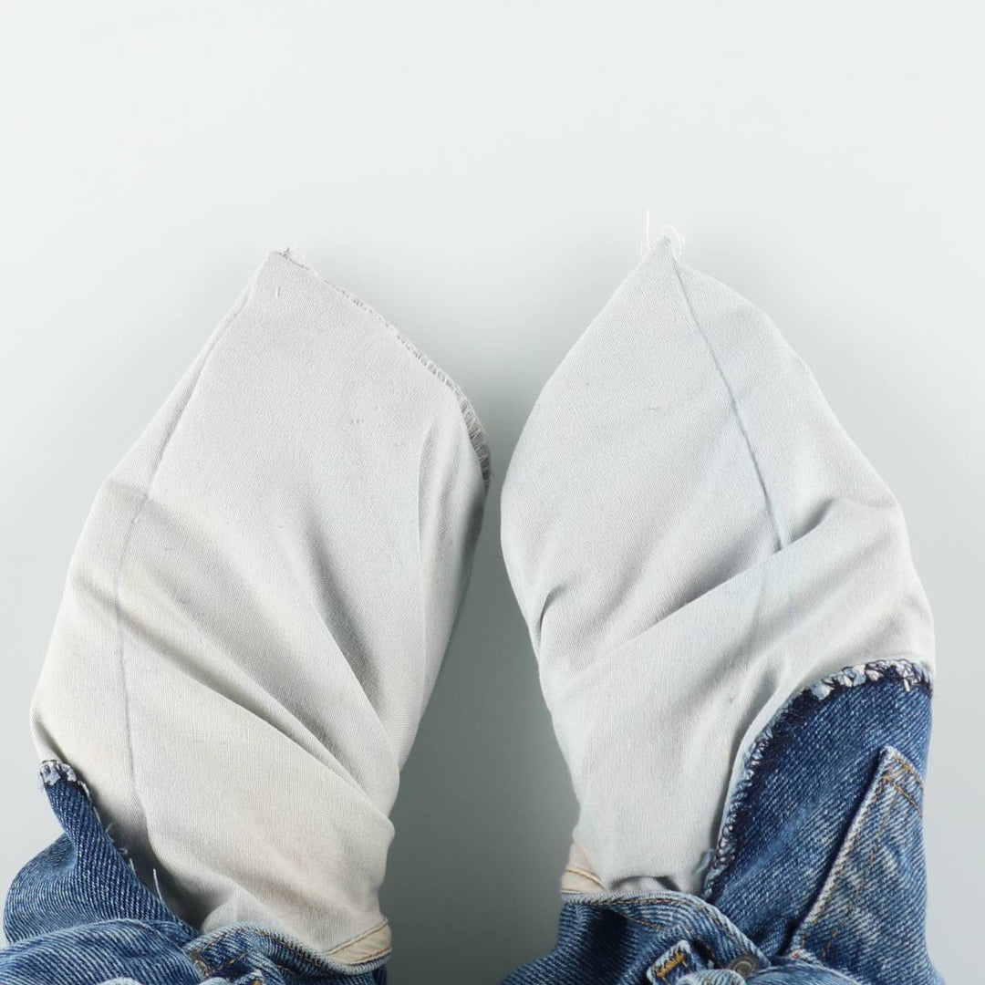 Carhartt Relaxed Fit Tapered Denim Pants for Men, W34 equivalent cotton blue type Vintage Second Hand