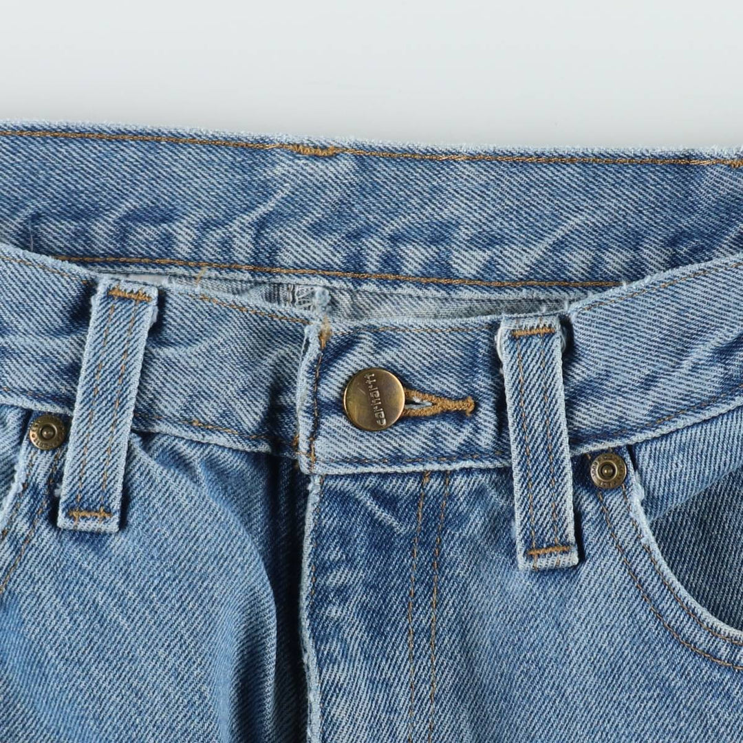 Carhartt Relaxed Fit Tapered Denim Pants for Men, W34 equivalent cotton blue type Vintage Second Hand