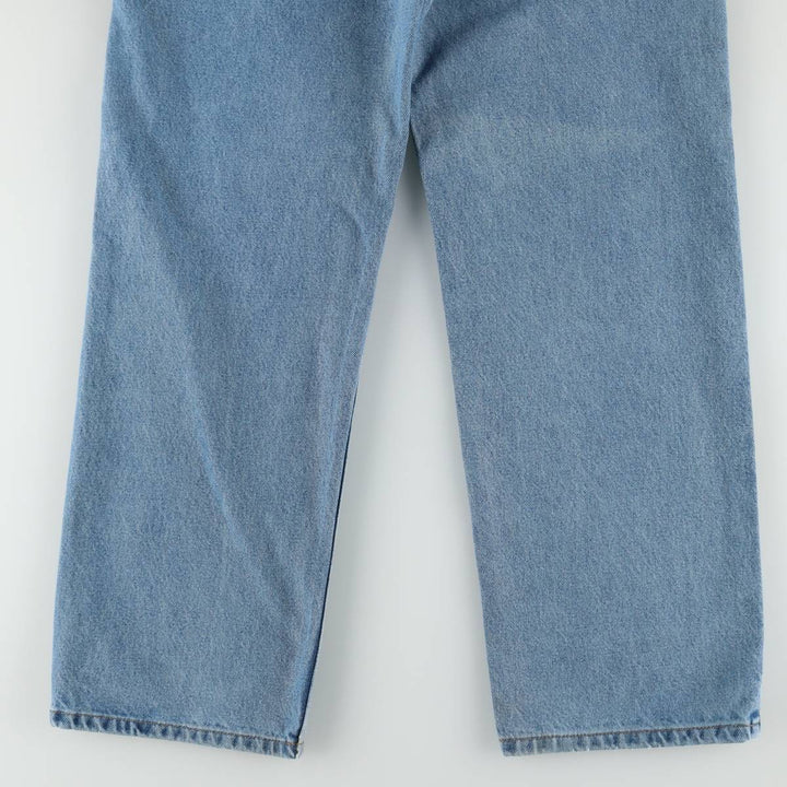 Carhartt Relaxed Fit Tapered Denim Pants for Men, W34 equivalent cotton blue type Vintage Second Hand